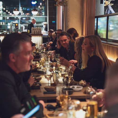 Sittande middag för företag i Stockholm