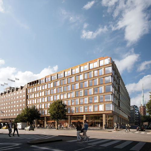Exteriör av Stockholm View - beläget mitt i centrala Stockholm