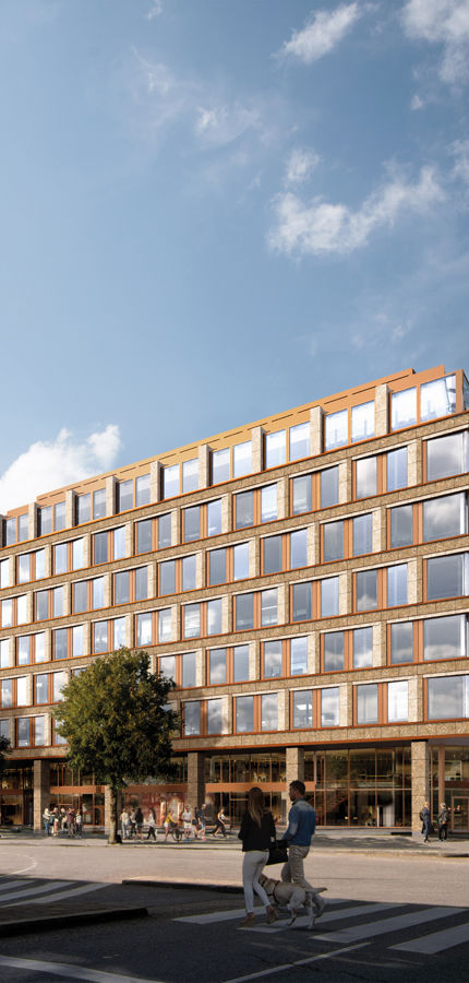 Exteriör av Stockholm View - beläget mitt i centrala Stockholm